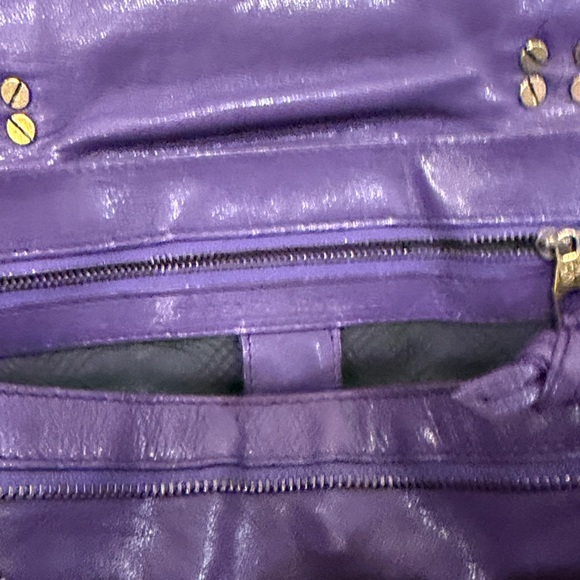 Proenza Schouler PS 1 Purple Leather Women's Bag awesome color - Picture 7 of 16